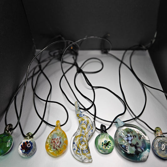 Heady Glass Jewelry (MED/LRG PIECES)