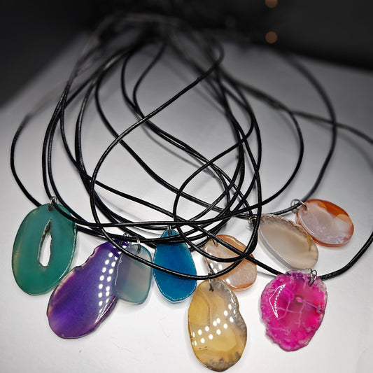 Crystal Necklaces Flat