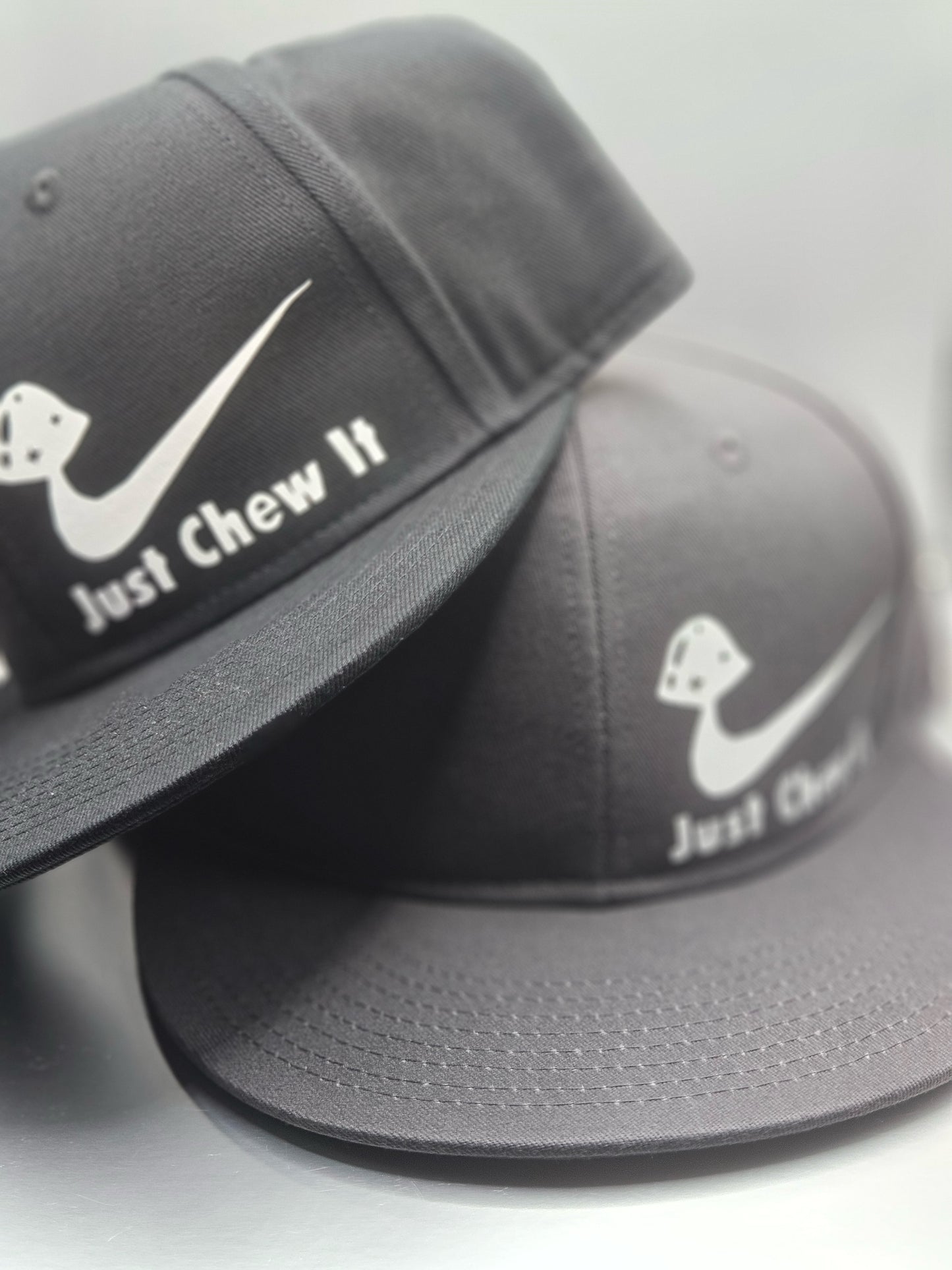 Just Chew It Snapbacks